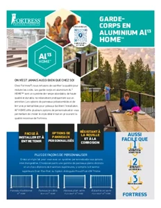 Al13 HOME™ Sales Sheet (Canada Only)