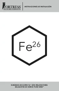 Pure View Fe26 Glass Baluster Installation Instructions (Spanish)