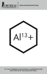 Pure View Al13 PLUS Glass Baluster Installation Instructions