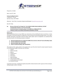 Al13 HOME Pure View Guardrail System Code Testing Report (Canada)